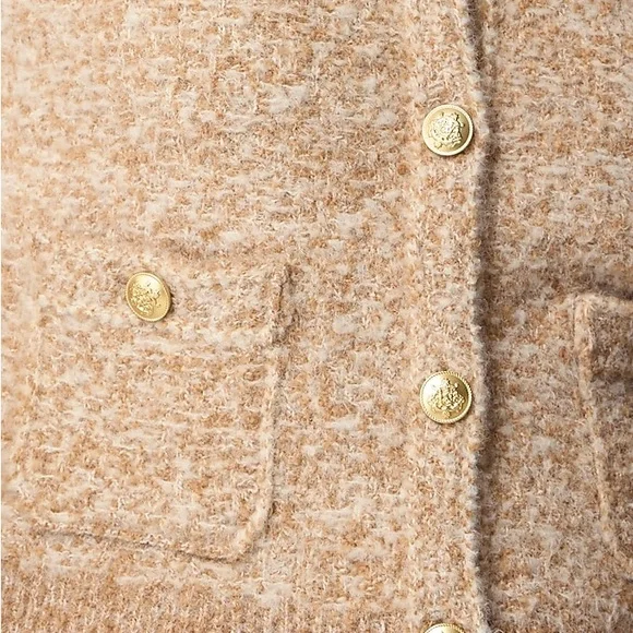 Beige Sweater Lady Jacket - Picture 4 of 9